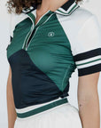 Betty Polo - Chevron Green