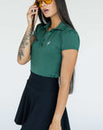 Flirty Polo - Green