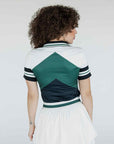 Betty Polo - Chevron Green