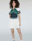 Betty Polo - Chevron Green
