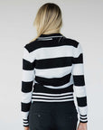 Iris Sweater - Black Stripes