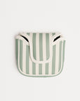 Mandy Mallet Cover - Sea/Sugar Stripes