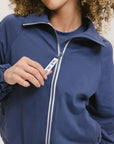 Lyla Jacket - Indigo