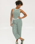 Bronson Pant - Green/White Checkered