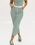 Bronson Pant - Green/White Checkered