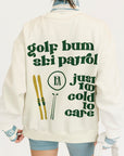 Ski Run Sweatshirt - Sugar/Green