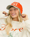 Elmers Cap - Cherry/Sea