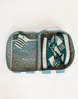 Shoe Bag - Smoke Blue/Angora Fore