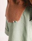 Nautical Quarter Zip - Saddle