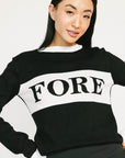 Fore Sweater - Black/White