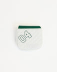 Mandy Mallet Cover - Green/White Stripes