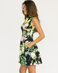 Jordan Dress - Black Floral
