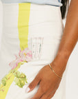 George Skirt - White