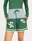 Fletcher Short - Green/Smoke Blue