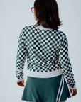 Fore Sweater - Green Checkered