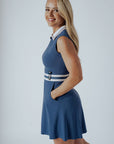 Annika Dress - Indigo