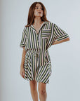 Willow Button Up - Striped