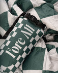 Mother Puffer Blanket - Green Checkered