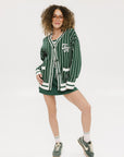 Dot Cardigan - Green