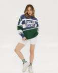 Danica Racing Shirt - Indigo/Green
