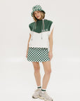 Laila Sleeveless Hoodie - Green