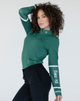 Micky Quarter Zip - Green