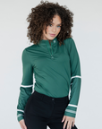 Micky Quarter Zip - Green