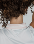 Moore Polo - White/Pink