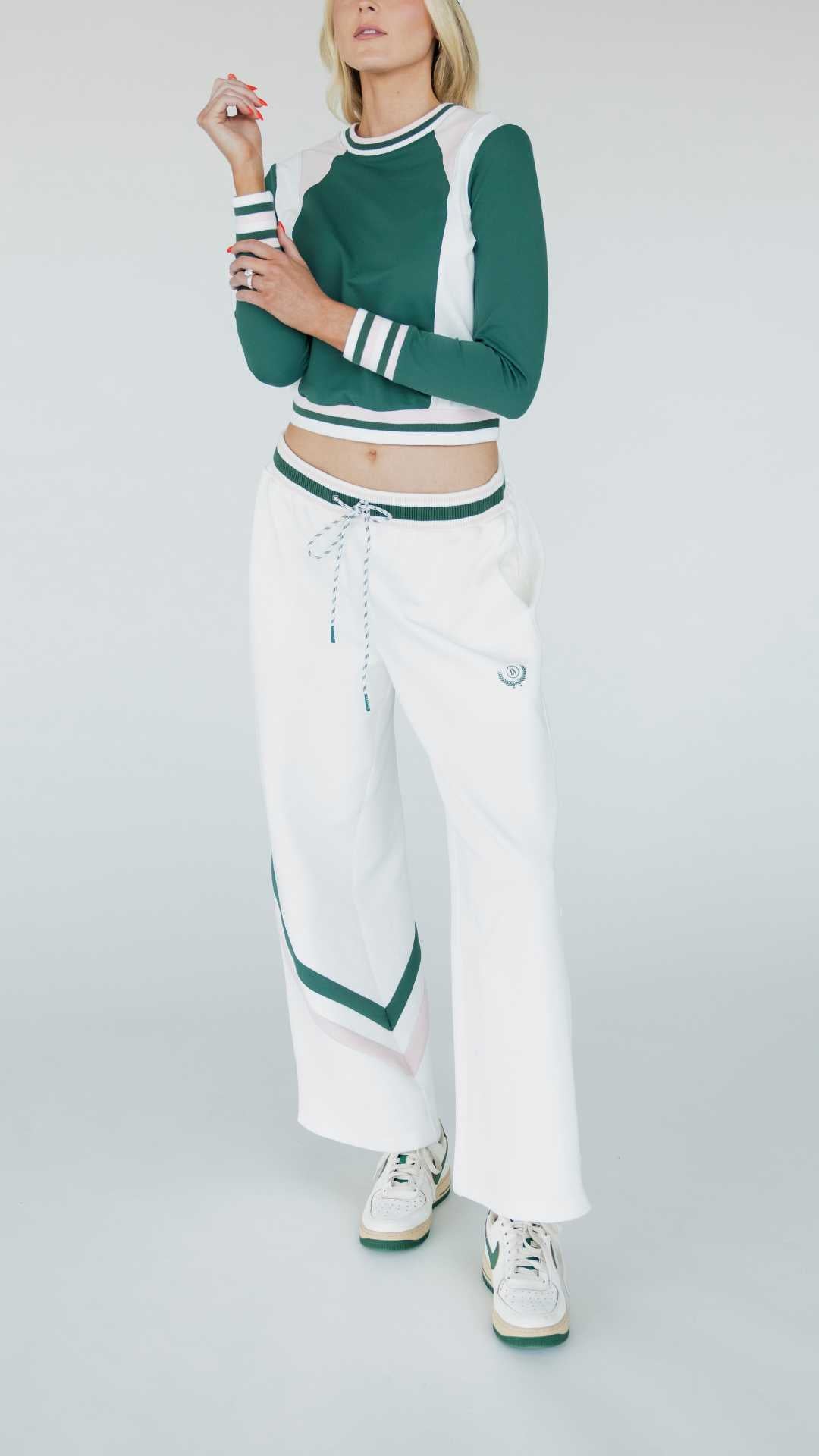 Suie Sweatpant - White