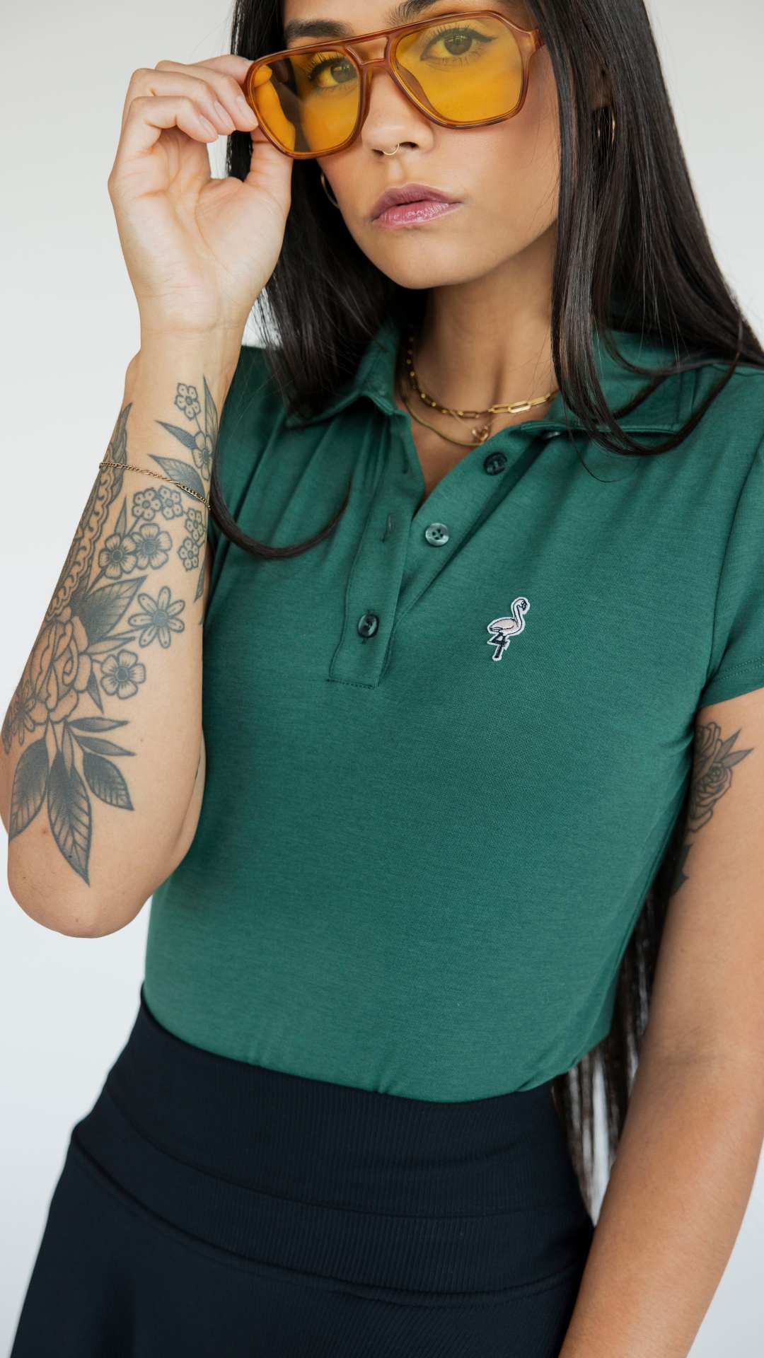 Flirty Polo - Green
