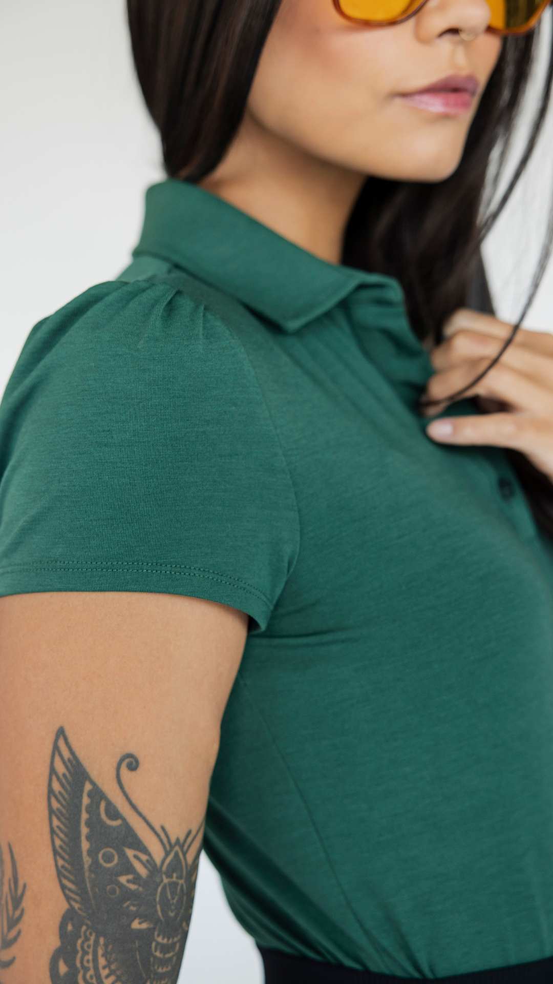 Flirty Polo - Green