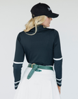 Micky Quarter Zip - Black