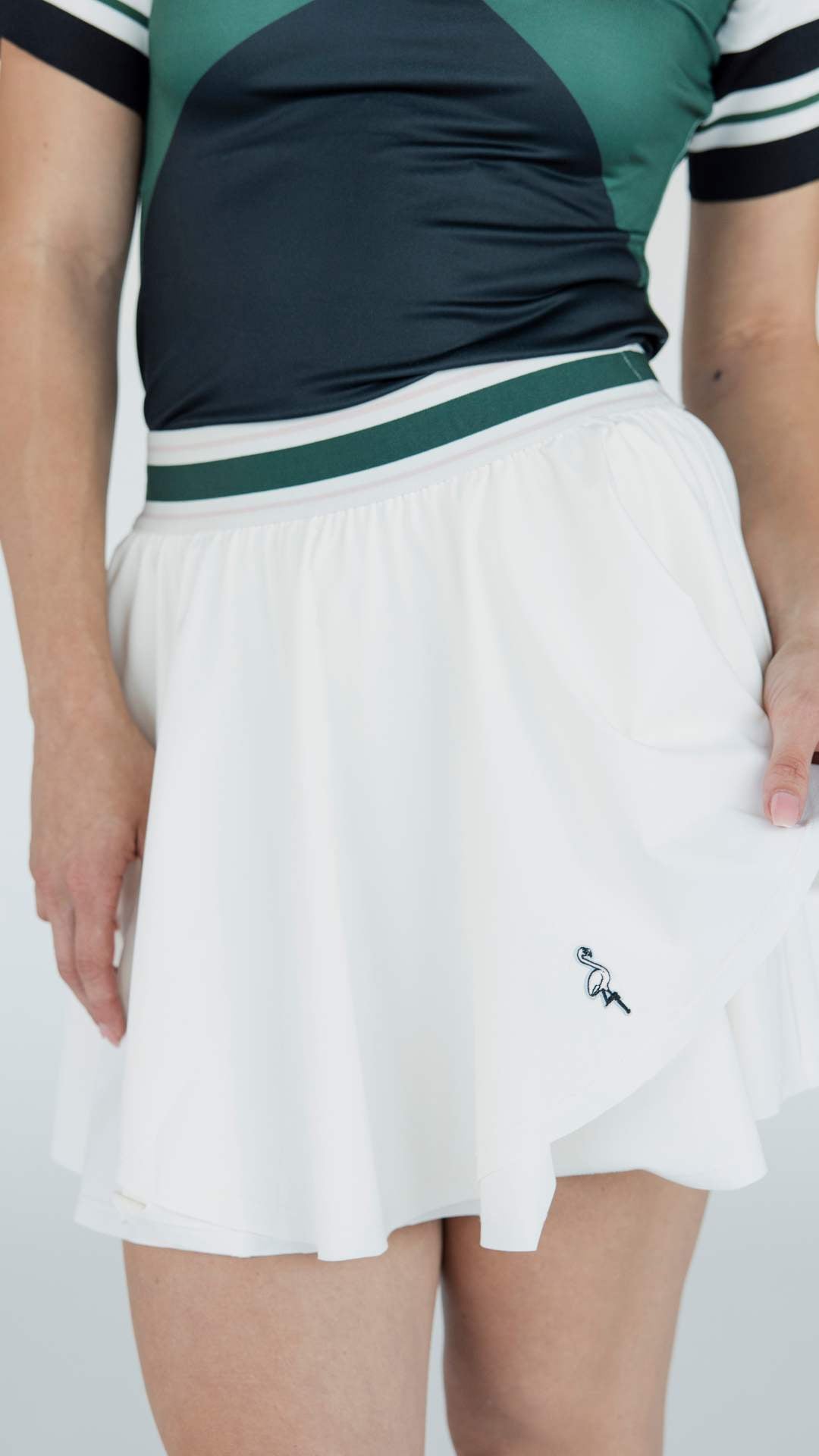 Rowie Skirt - White