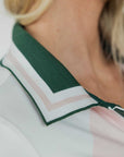 Betty Polo-  Chevron Pink