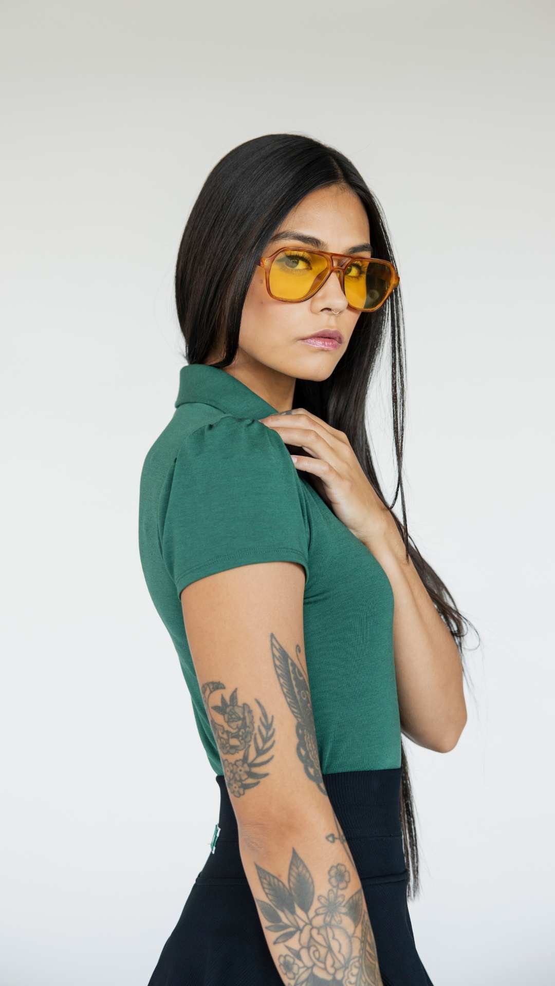 Flirty Polo - Green
