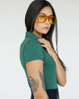 Flirty Polo - Green