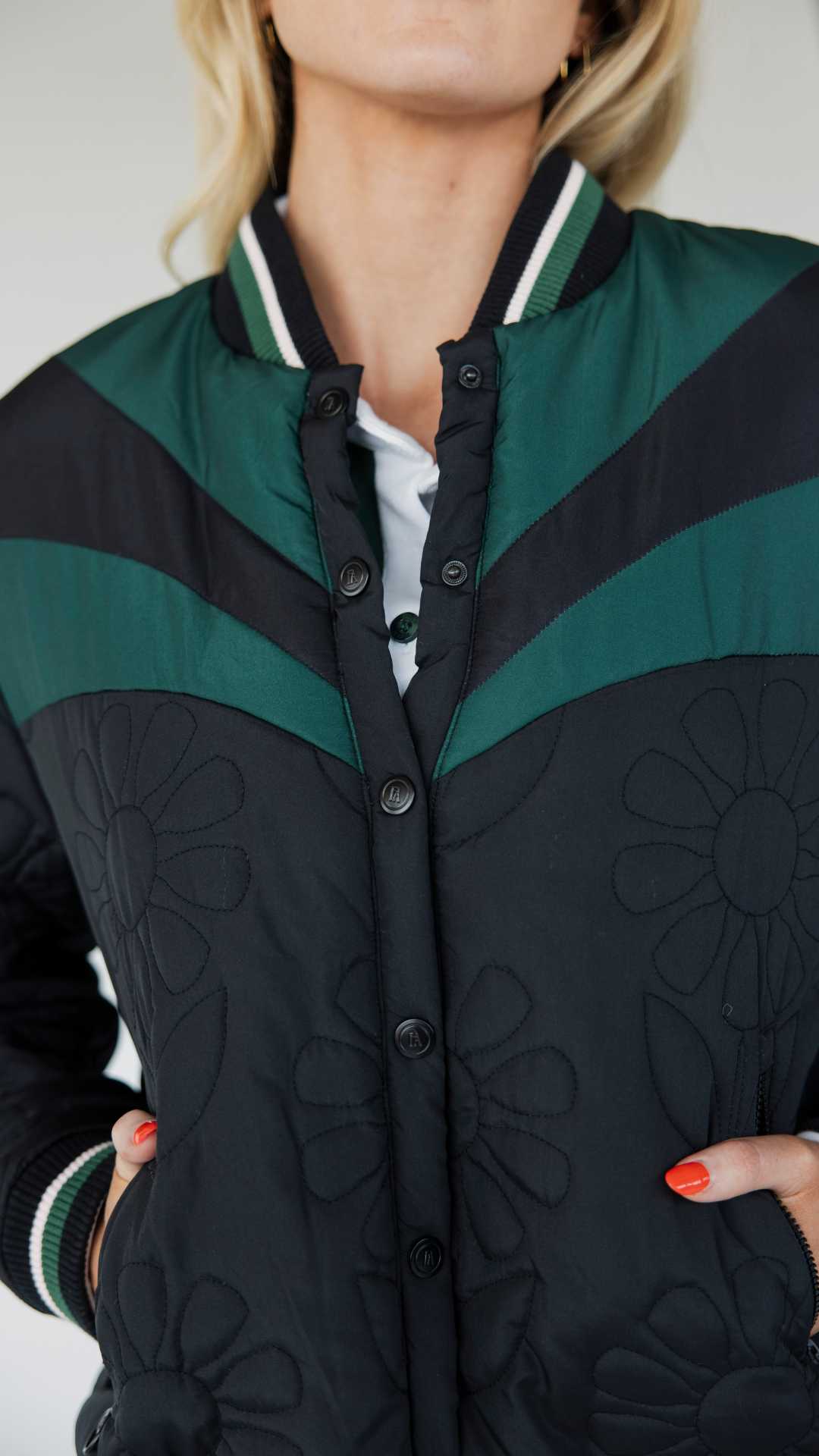 Blooming Bomber - Black