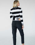 Iris Sweater - Black Stripes