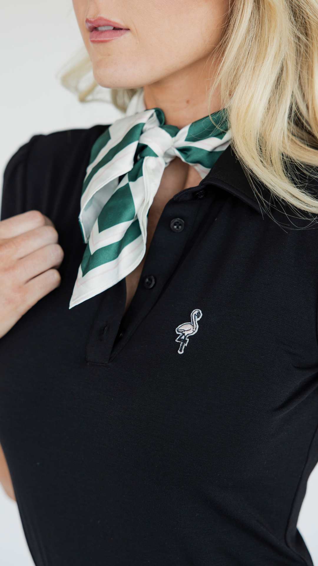 Flirty Polo - Black