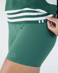 Iris Sweater - Green Stripes