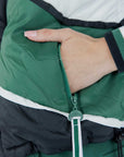 Jackie Moon Vest - Chevron Green