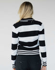 Iris Sweater - Black Stripes