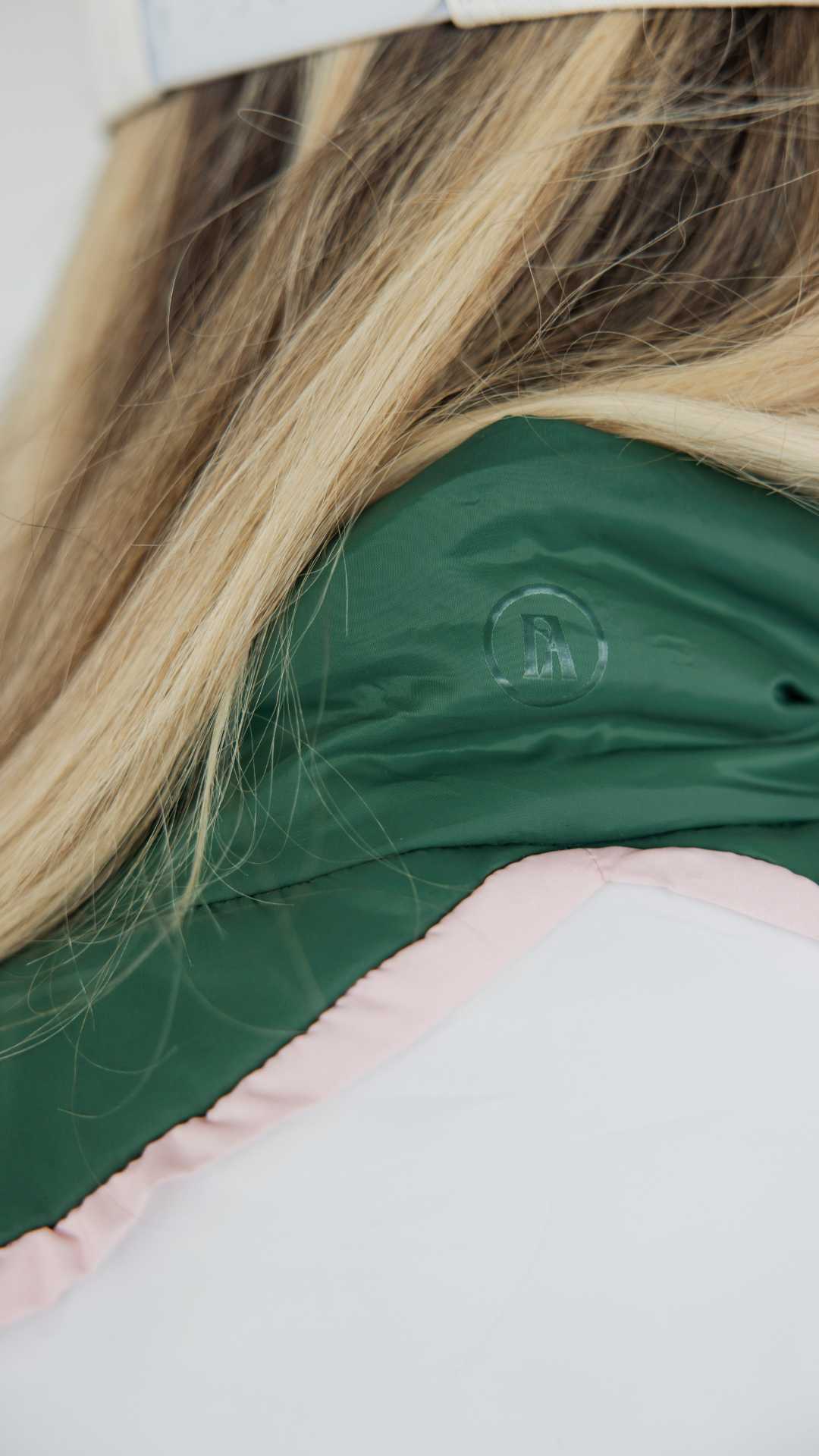 Jackie Moon Vest - Chevron Pink