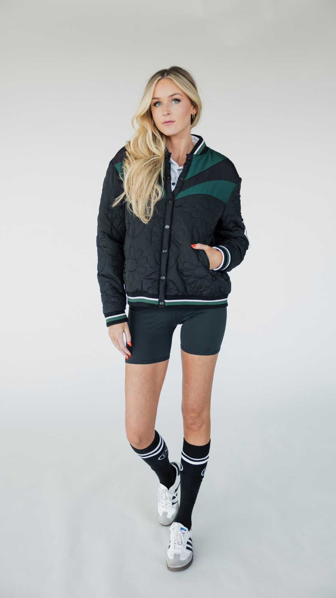 Blooming Bomber - Black