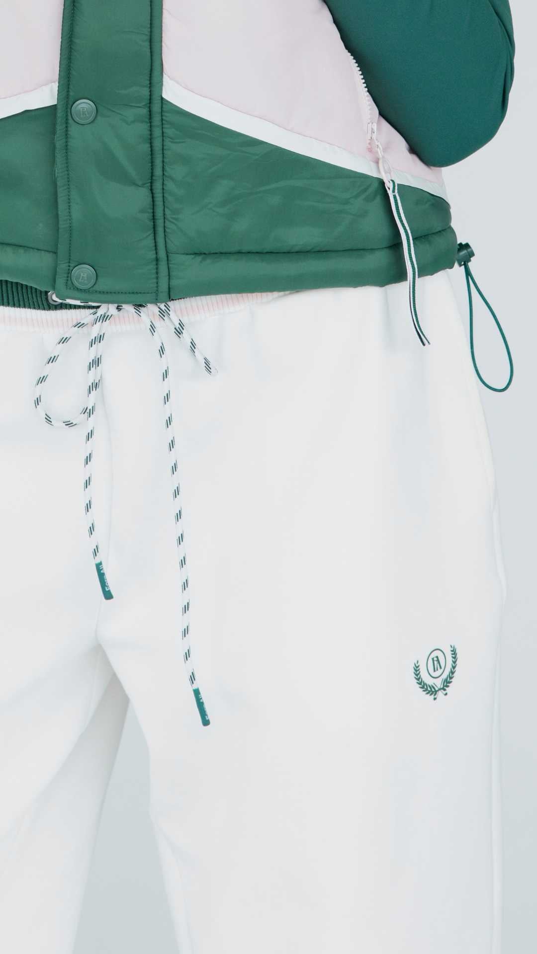 Suie Sweatpant - White