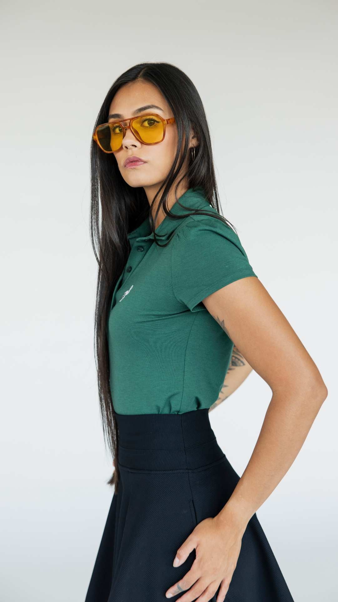 Flirty Polo - Green