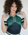 Betty Polo - Chevron Green