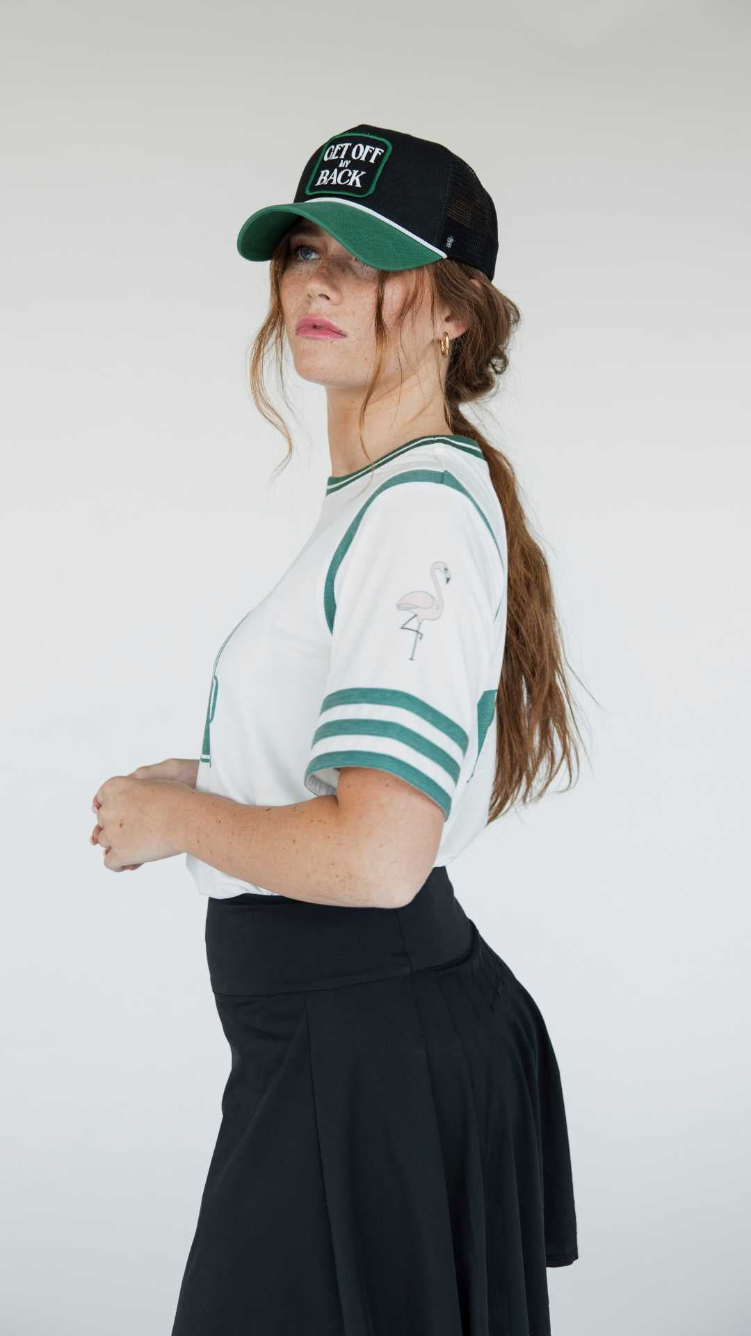 Get Off My Back Tee - White