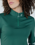 Micky Quarter Zip - Green
