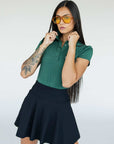 Flirty Polo - Green